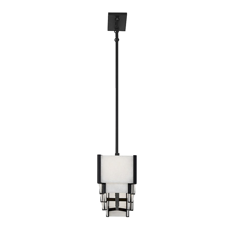 Savoy House Orleans 5-Light Linear Chandelier, Black Cashmere