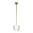 Savoy House Orleans 8-Light Linear Chandelier, Distressed Gold