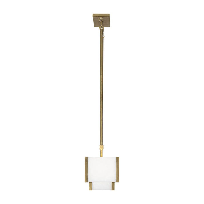 Savoy House Orleans 8-Light Linear Chandelier, Distressed Gold