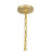 Savoy House Pelham 16Lt Chandelier, Black Cashmere/True Gold