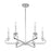 Savoy House Torino 6-Light Chandelier, Polished Nickel
