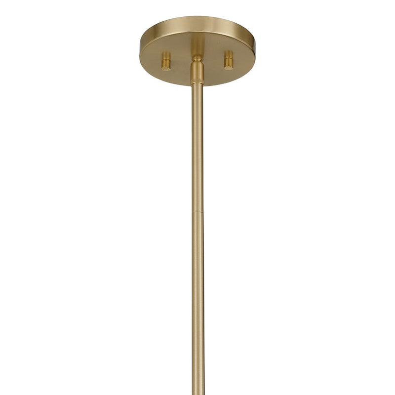 Savoy House Flores 4 Lt Chandelier, Noble Brass