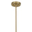 Savoy House Flores 4 Lt Chandelier, Noble Brass