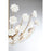 Savoy House Flores 4 Lt Chandelier, Noble Brass