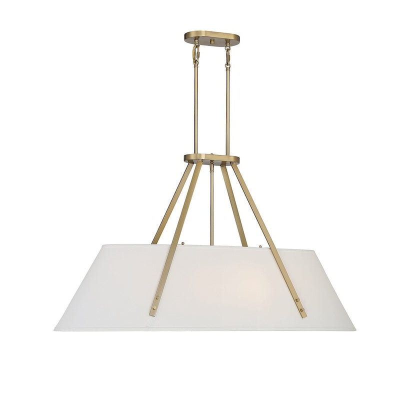 Savoy House Newport 6 Light Linear Chandelier