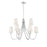 Savoy House Cameron 9-Light Chandelier, Polished Nickel