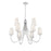 Savoy House Cameron 9-Light Chandelier, Polished Nickel