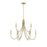 Savoy House Cameron 9-Light Chandelier, Warm Brass