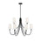 Savoy House Cameron 9-Light Chandelier, Matte Black - 1-2541-9-89