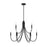 Savoy House Cameron 9-Light Chandelier, Matte Black