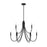 Savoy House Cameron 9-Light Chandelier, Matte Black