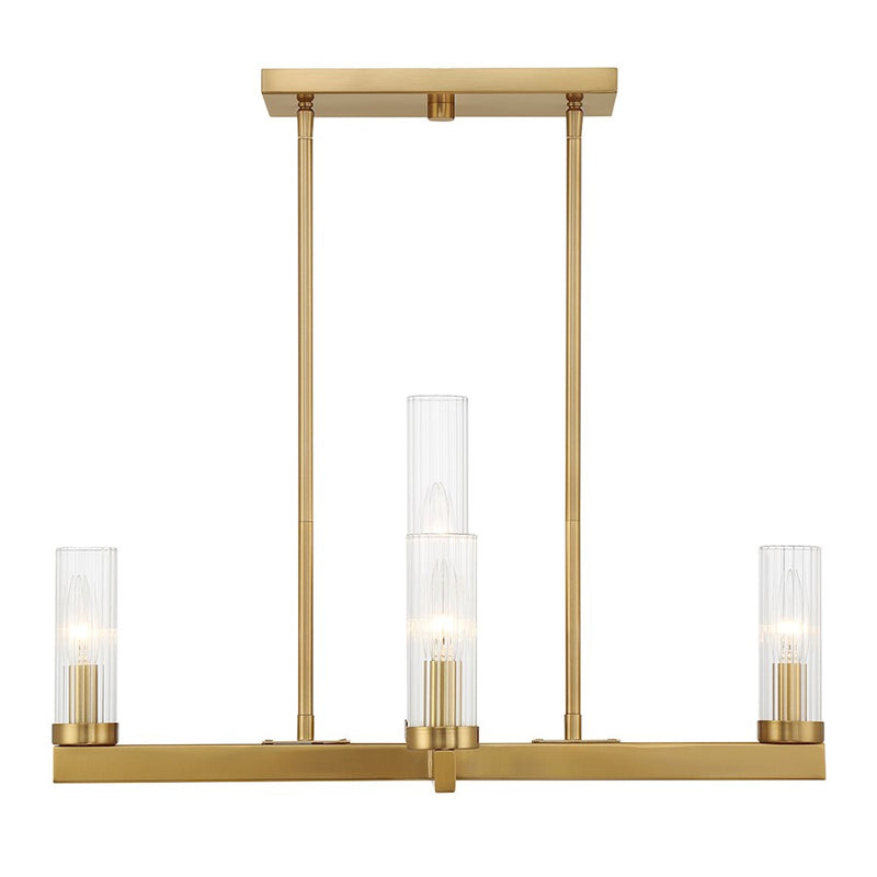 Savoy House Carina 5-Light Chandelier, Warm Brass