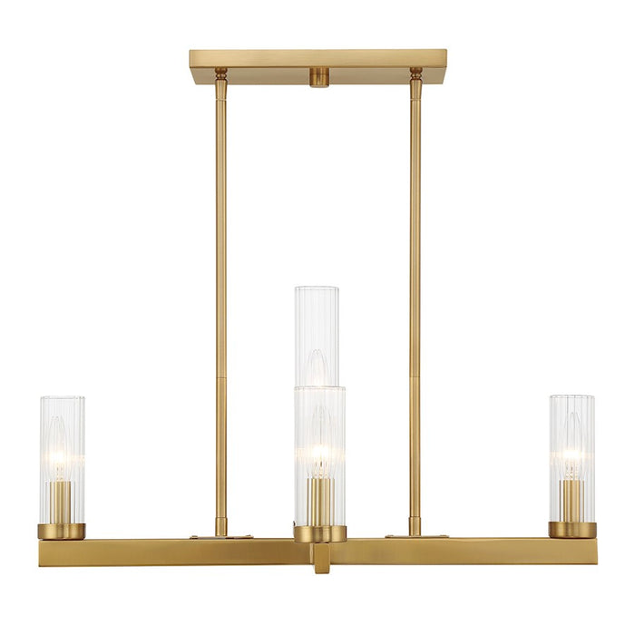 Savoy House Carina 5-Light Chandelier, Warm Brass