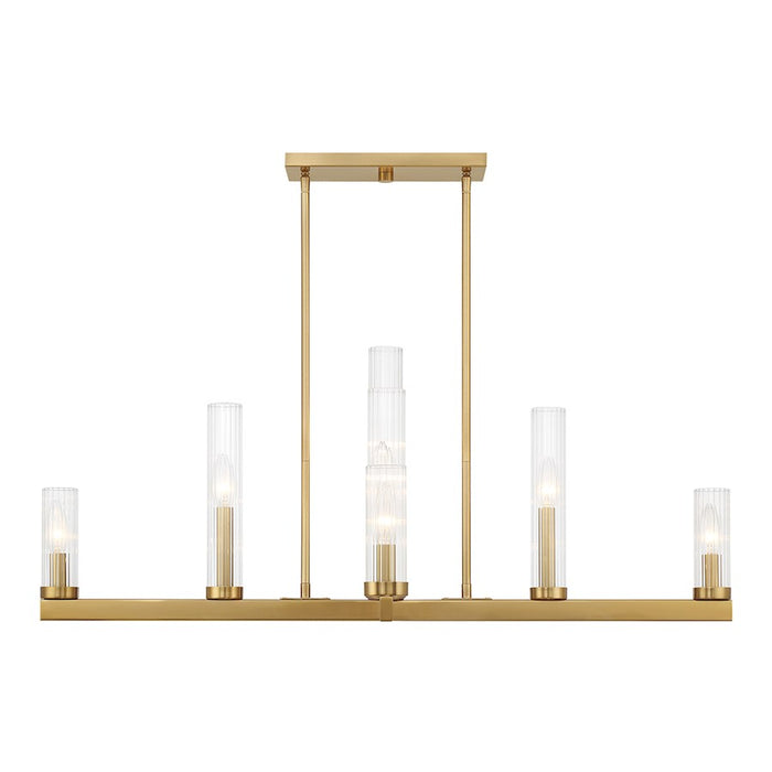 Savoy House Carina 9-Light Chandelier, Warm Brass