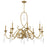 Savoy House Fairchild 8-Light Chandelier, Warm Brass