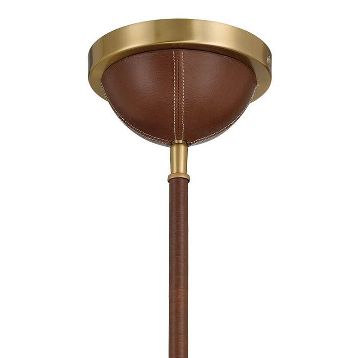 Savoy House Abeline 8 Light Chandelier, Warm Brass