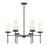 Savoy House Haynes 6-Light Chandelier, Matte Black