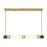 Savoy House Farrell 1Lt Lin Chandelier, White, Warm Brass - 1-2917-1-322