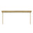 Savoy House Farrell 1Lt Lin Chandelier, White, Warm Brass