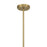 Savoy House Jasper 5 Lt Chandelier, Spun, Warm Brass