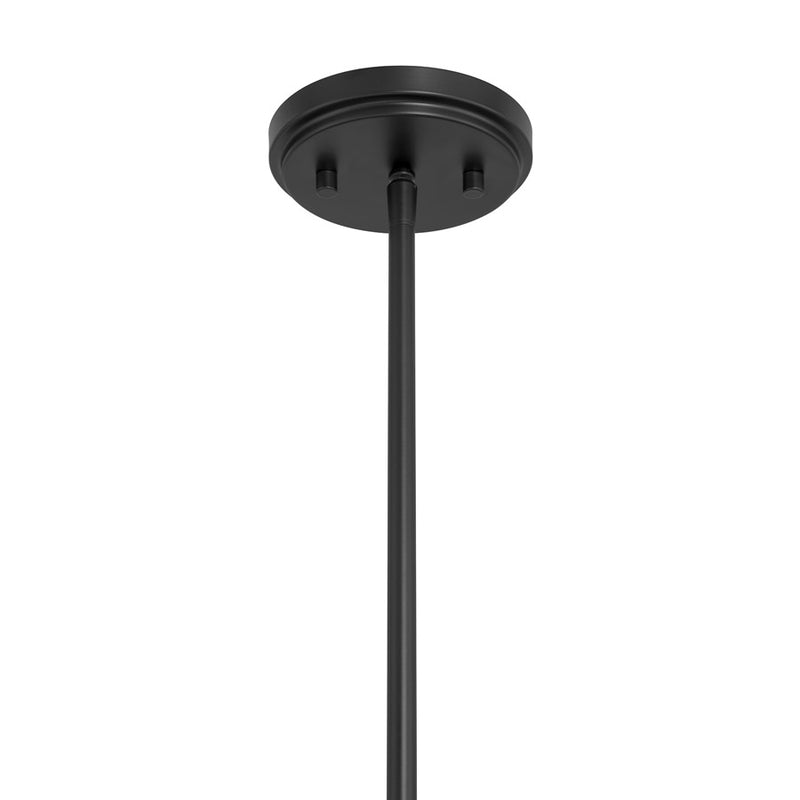 Savoy House Jasper 5 Lt Chandelier, Spun, Matte Black