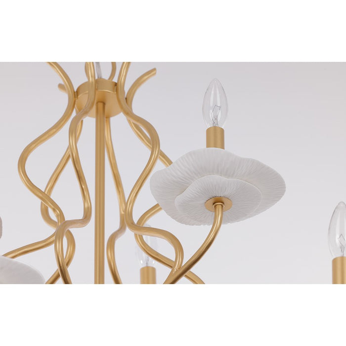 Savoy House Lilly 9 Lt Chandelier, Royal Gold