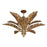 Savoy House Palmera 10 Light Chandelier, Gold Vein