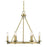 Savoy House Middleton 6-Light Chandelier, Warm Brass - 1-307-6-322