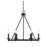 Savoy House Middleton 6-Light Chandelier, Matte Black - 1-307-6-89