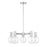 Savoy House Wright 5-Light Chandelier, Chrome - 1-3073-5-11