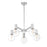 Savoy House Wright 5-Light Chandelier, Chrome