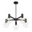 Savoy House Wright 5-Light Chandelier, Matte Black