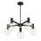 Savoy House Wright 5-Light Chandelier, Matte Black