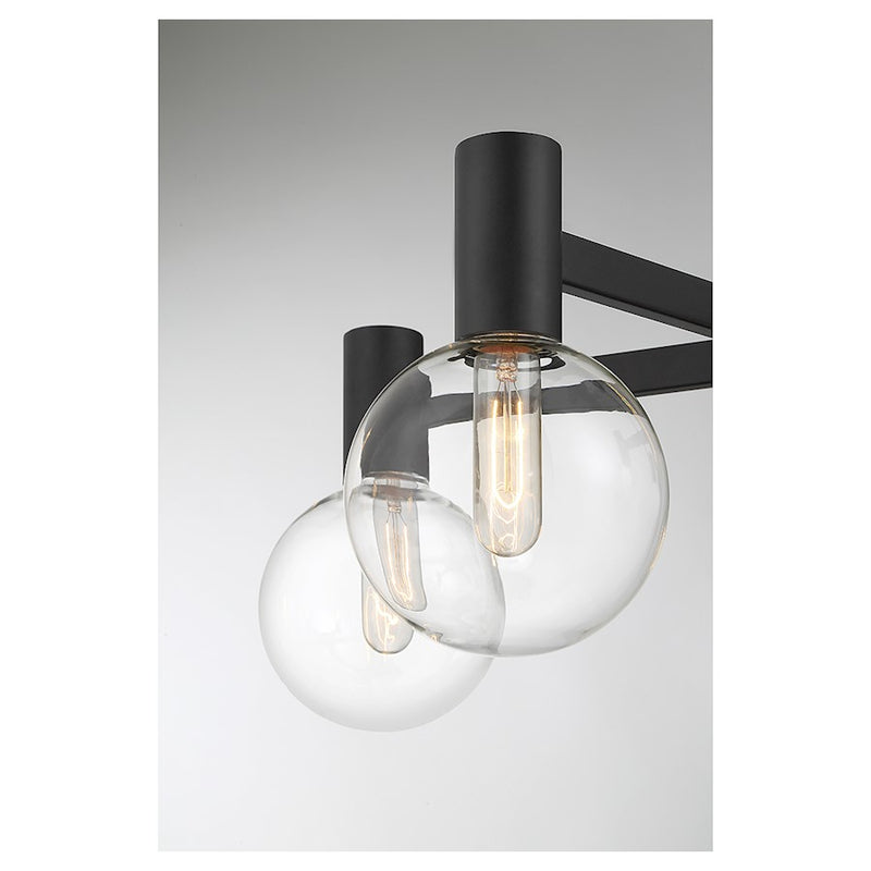 Savoy House Wright 5-Light Chandelier, Matte Black