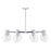 Savoy House Wright 8-Light Chandelier, Chrome