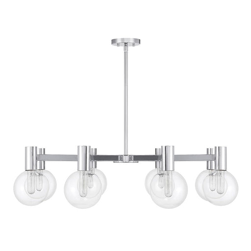 Savoy House Wright 8-Light Chandelier, Chrome