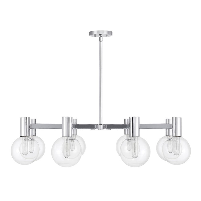 Savoy House Wright 8-Light Chandelier, Chrome