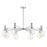 Savoy House Wright 8-Light Chandelier, Chrome