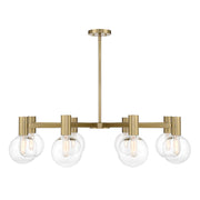 Savoy House Wright 8-Light Chandelier, Warm Brass - 1-3074-8-322