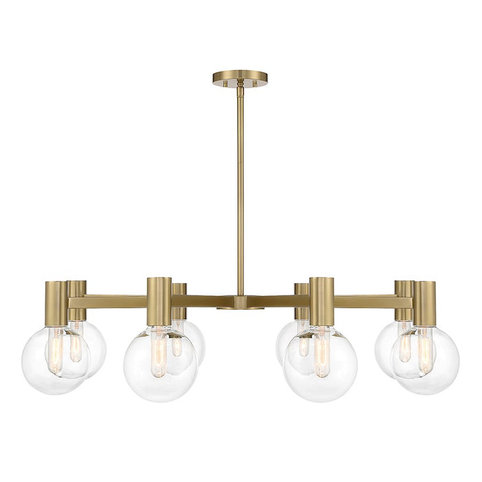 Savoy House Wright 8-Light Chandelier, Warm Brass - 1-3074-8-322