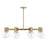 Savoy House Wright 8-Light Chandelier, Warm Brass