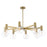 Savoy House Wright 8-Light Chandelier, Warm Brass