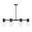 Savoy House Wright 8-Light Chandelier, Matte Black - 1-3074-8-89