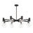 Savoy House Wright 8-Light Chandelier, Matte Black