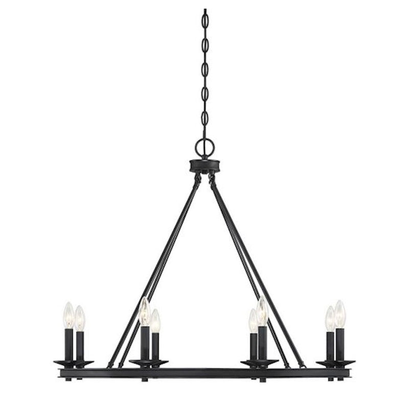 Savoy House Middleton 8-Light Chandelier, Classic Bronze