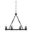 Savoy House Middleton 8-Light Chandelier, Matte Black - 1-308-8-89