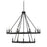 Savoy House Middleton 15-Light Chandelier, Matte Black - 1-312-15-89