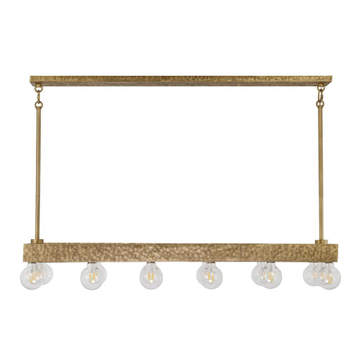 Savoy House Etereo 14 Light Linear Chandelier, Spumante
