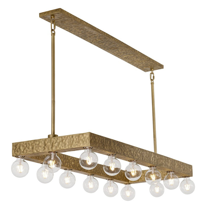 Savoy House Etereo 14 Light Linear Chandelier, Spumante