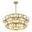 Savoy House Gideon 6-Light Chandelier, Warm Brass